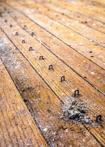 Grapa de madera